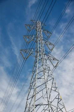 Voltage pole Stock Photos