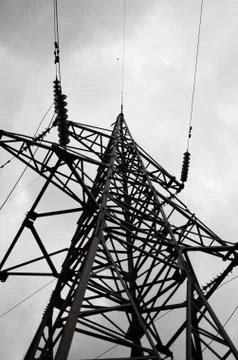 Voltage post Stock Photos