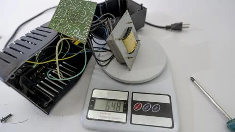 Voltage Regulator Stabilizer for Computers - Stock Photos