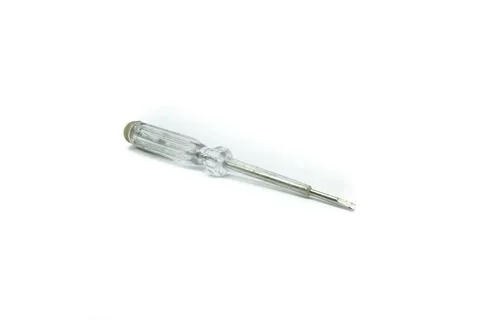 Voltage Tester Screwdriver Isolated Stock Photos