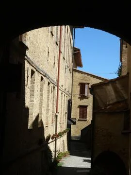 Voltera, Tuscany Stock Photos