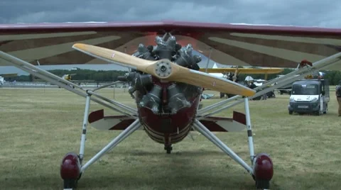 Voltige WACO UPF7 Stock Footage 7761327