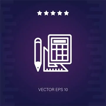 Voltmeter vector icon Stock Illustration
