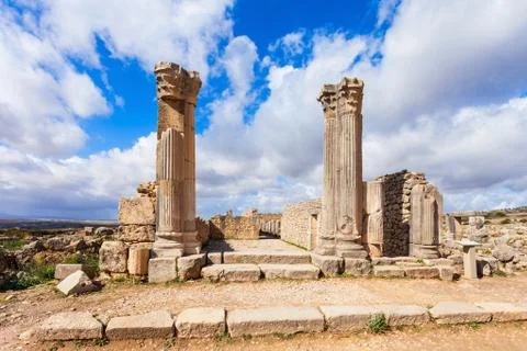 Volubilis in Morocco Stock Photos