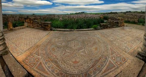 Volubilis in Morocco Stock Photos
