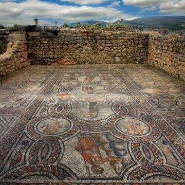 Volubilis in Morocco Stock Photos