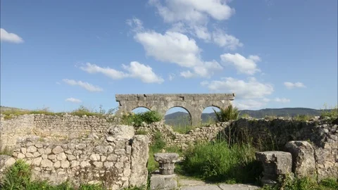 Volubilis: Time Lapse Stock Footage 91880485
