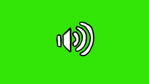 Volume animation on green screen Stock-Footage 334046283