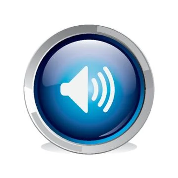 Volume Button Illustrazione stock