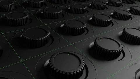 Volume Buttons black Stock Footage 102392707