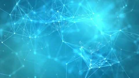 Volume composition based on Plexus technology Stock Footage 78828919