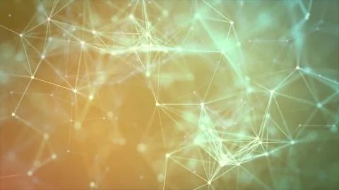 Volume composition based on Plexus technology Stockfoto's