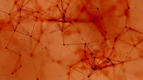 Volume composition based on Plexus technology Stockfoto's