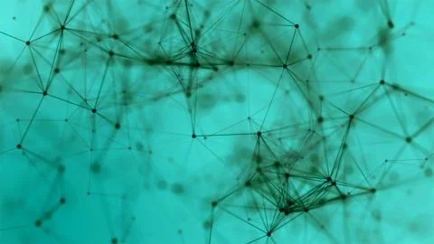 Volume composition based on Plexus technology Foto stock