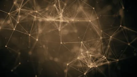 Volume composition based on Plexus technology Stockfoto's