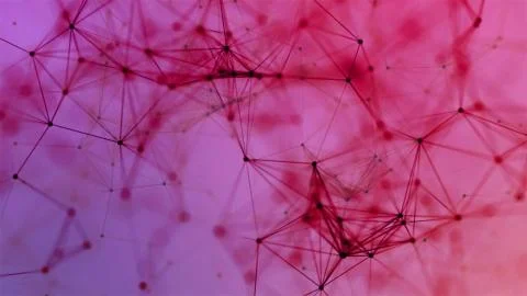 Volume composition based on Plexus technology Foto stock