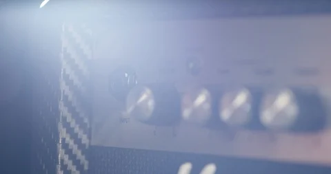 Volume control, bass Stock Footage 114832358