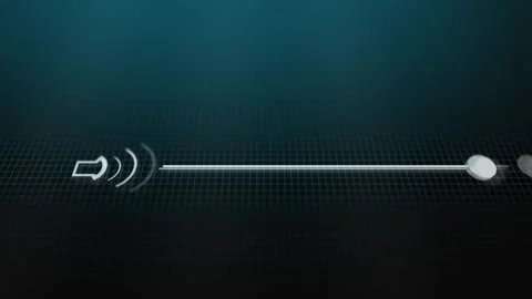 Volume Control on Computer Turning Up Sound on Slider 스톡 동영상 346291412