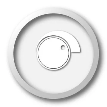 Volume control icon. Internet button on white background.. Stock Illustration