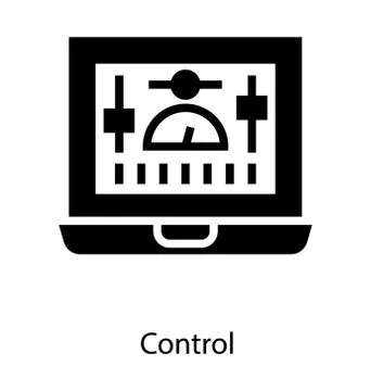 Volume Control Panel Stock Illustration