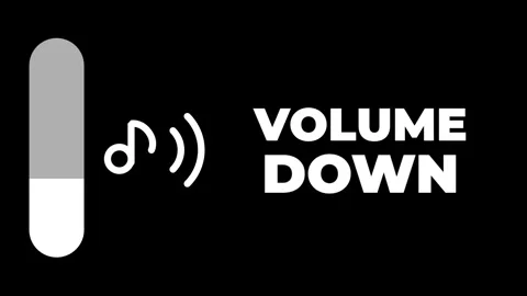 Volume Down Stock-Footage 335667576