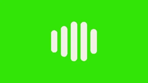 Volume icon animation on green screen Stock Footage 334116501