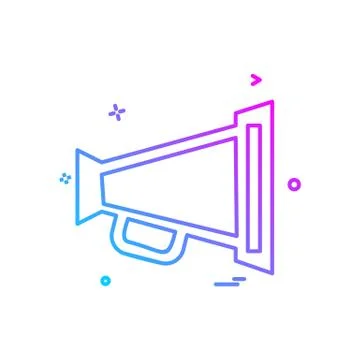 Volume icon design vector Stock Illustration