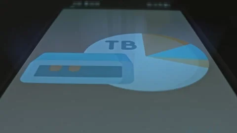 Volume icon, graphic presentation on smartphone Stock Footage 303631971