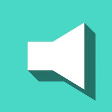 Volume icon stock vector illustration flat design 库存插图