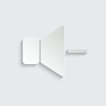 Volume icon vector. volume symbol Stock Illustration