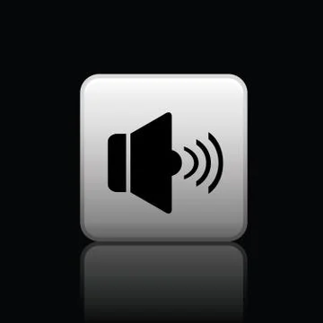 Volume icon web Stock Illustration