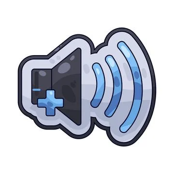 Volume Up illustration Stock Illustration