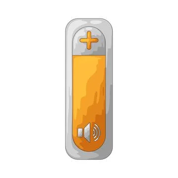 Volume Up illustration Illustrazione stock