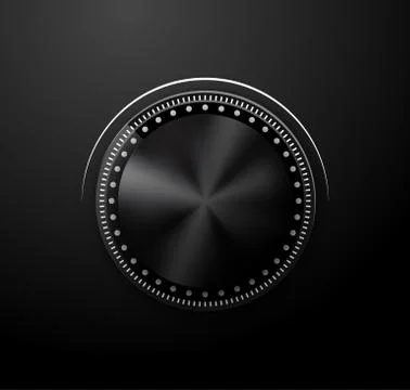 Volume knob Stock Illustration