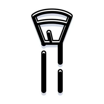 Volume level indicator control icon showing measurement Stock Illustration