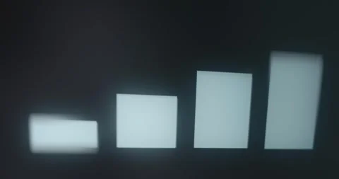 Volume levels of an equalizer Stock Footage 313866299