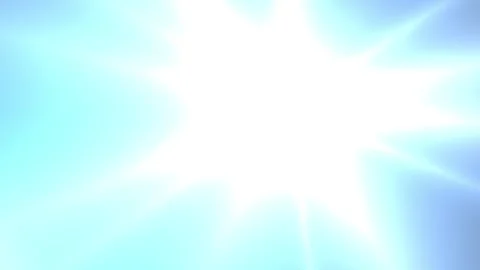 Volume Light from the Center of Frame in the Dark. beautiful optical lens flare, Stock Footage 318629416