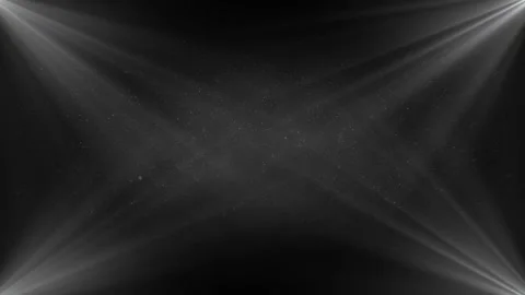 Volume Lights Focused in the Center Slowly Moving Seamless. Spotlights Abstract Stock Footage 309669655