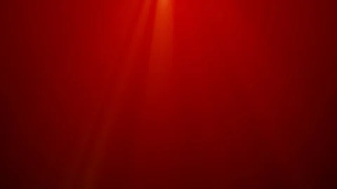 Volume lights ray on red background looped for copyspace Stock Footage 95665723