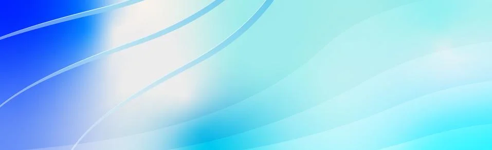 Volume lines on a blue background - Panoramic Vector Background Stock Illustration