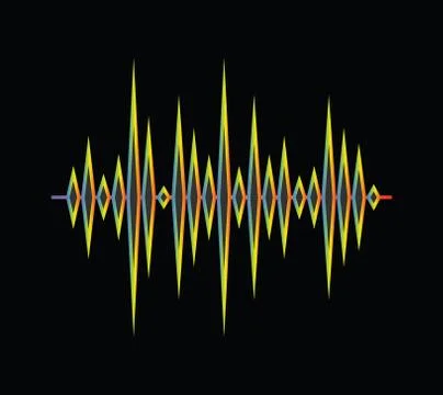 Volume player background. Illustrazione stock