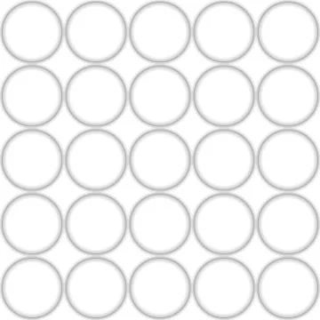 Volume realistic texture, gray 3d Circle shape geometric pattern Stock Illustration