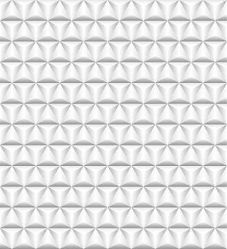 Volume realistic texture, gray 3d Triangle geometric pattern Illustrazione stock