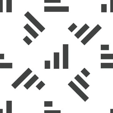 Volume scale pattern Illustrazione stock