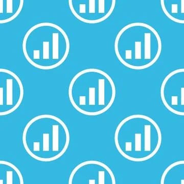 Volume scale sign blue pattern Illustrazione stock