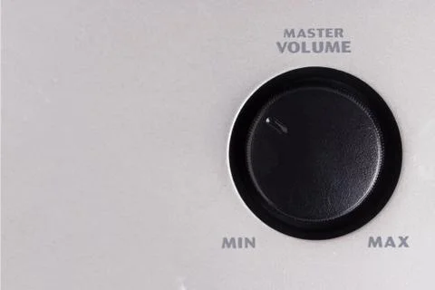 Volume switcher turn on maximum Stock Photos