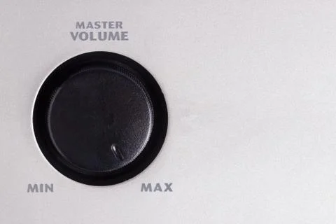 Volume switcher turn on maximum Stock Photos