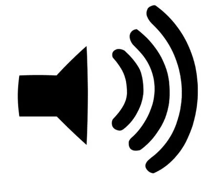 Volume Symbol Stock Illustration