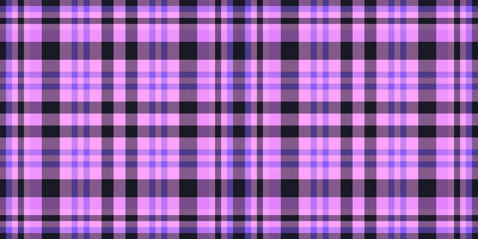 Volume tartan vector pattern, vertical check fabric textile. British seamle.. Stock Illustration