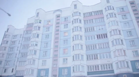 Volume travel through the building Stock Footage 59604300
